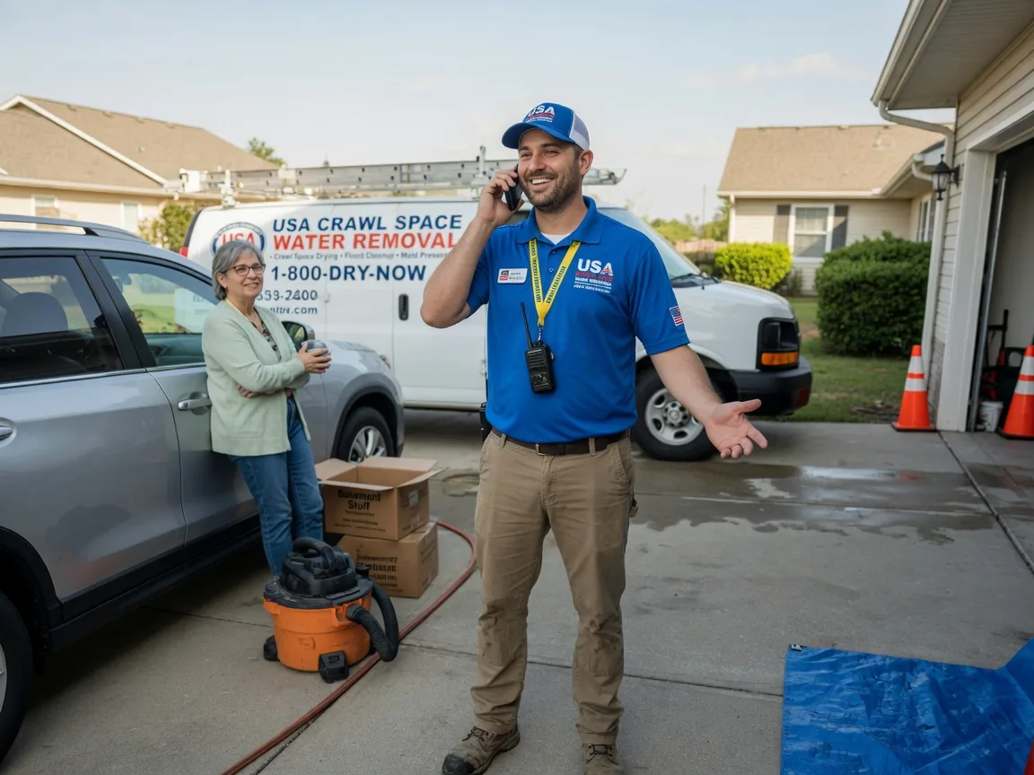 Crawl Space Water Removal Benton, MO FAQs